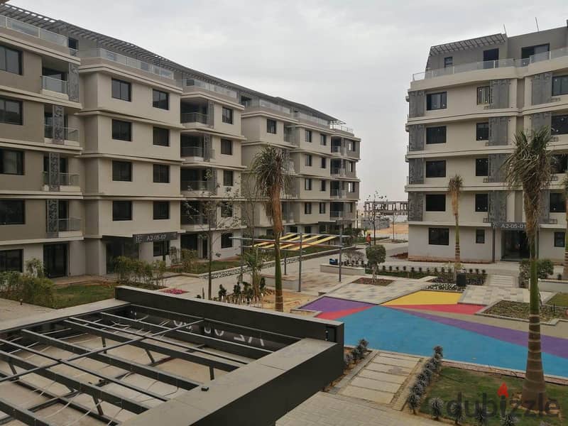 Apartment  160m Ground Floor fully Corner  finished for sale Palm Hills Badya 0