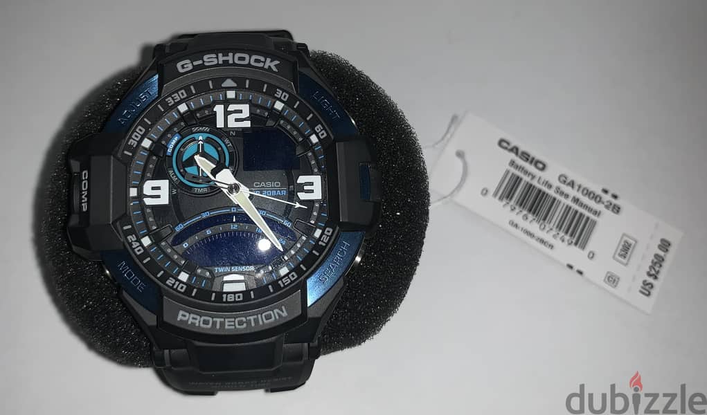 Casio G-SHOCK GA-1000-2BCR 3