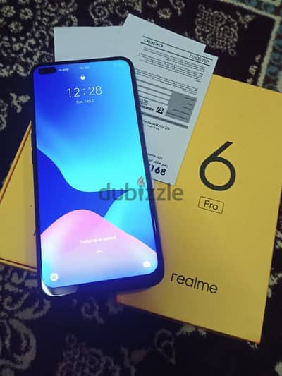 Realme 6 pro 128/8 حالة ممتازة