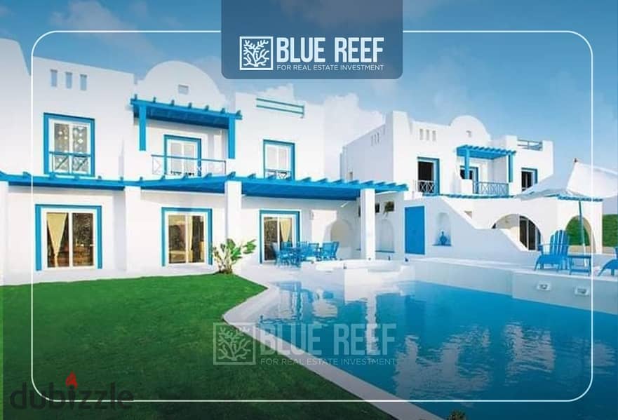 Townhouse Second Row Lagoon View For Sale - Mountain View Ras Al-Hekma 0