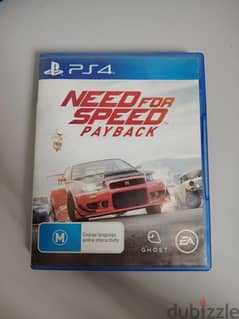 need for speed payback CD ٣٠٠ جنيه 0