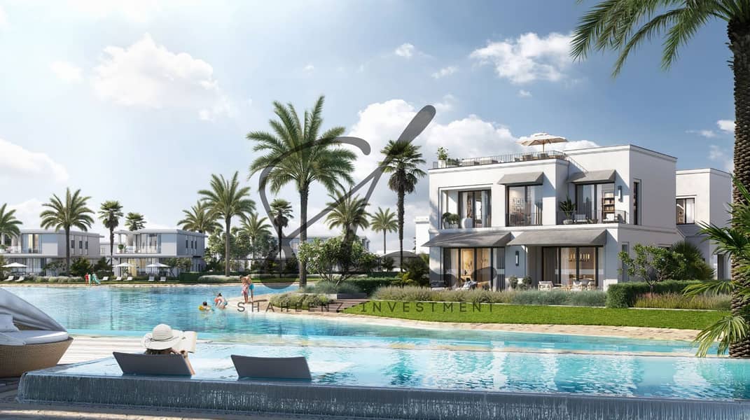 Luxury Lagoon-Front Townhouse in SOUL North Coast by EMAAR| 4 BR + Maid | Prime Location NW Facing | Fully Finished 17