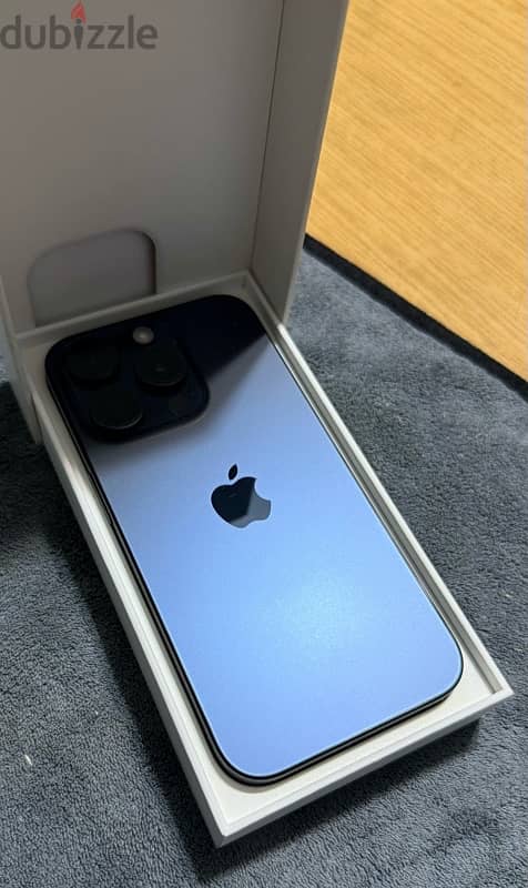 iPhone 15 Pro Blue Titanium 256Gb 7