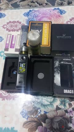 دراج 3 vabe drag 3 : MOD + tank bskr 2 + 2 battery efest 0