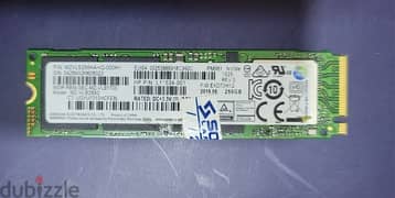 Samsung NVMe 256 GB 0