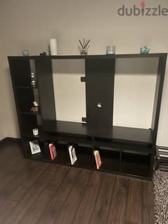 TV Storage Unit وحدة تلفزيون وتخزين 0