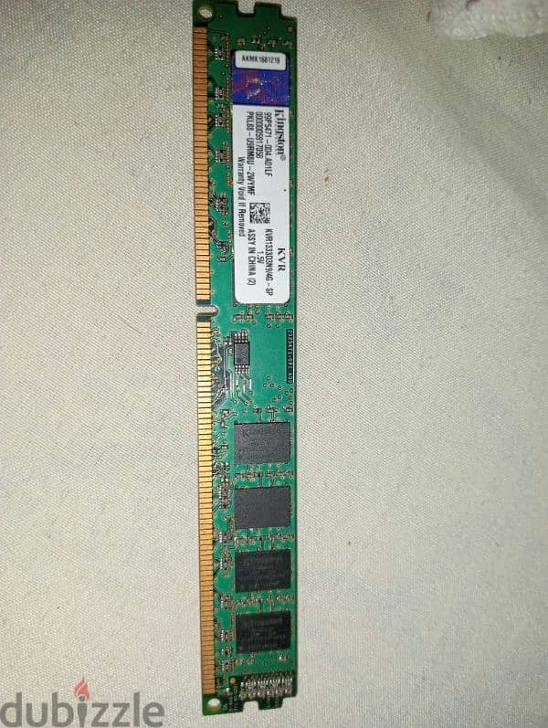 4 GB RAM Kingston 1333 mHz ddr3 1