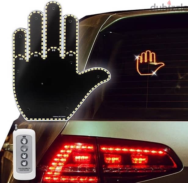 car hand led light اليد الاشكال 1