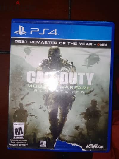 call of duty modern warfare remastered