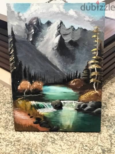 a landscape nature painting