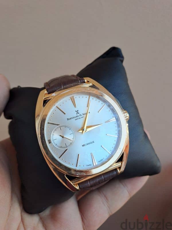 BERNHARD H. MAYER Mecanique Swiss Gold PVD 0