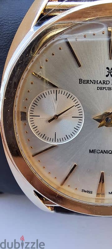 BERNHARD H. MAYER Mecanique Swiss Gold PVD 12