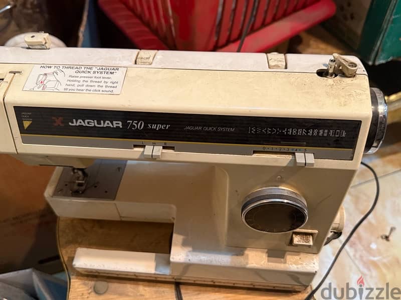 sewing machine Jaguar 750 Super اوتوماتيك مستوردة من المانيا 2