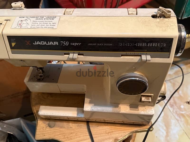 sewing machine Jaguar 750 Super اوتوماتيك مستوردة من المانيا 3