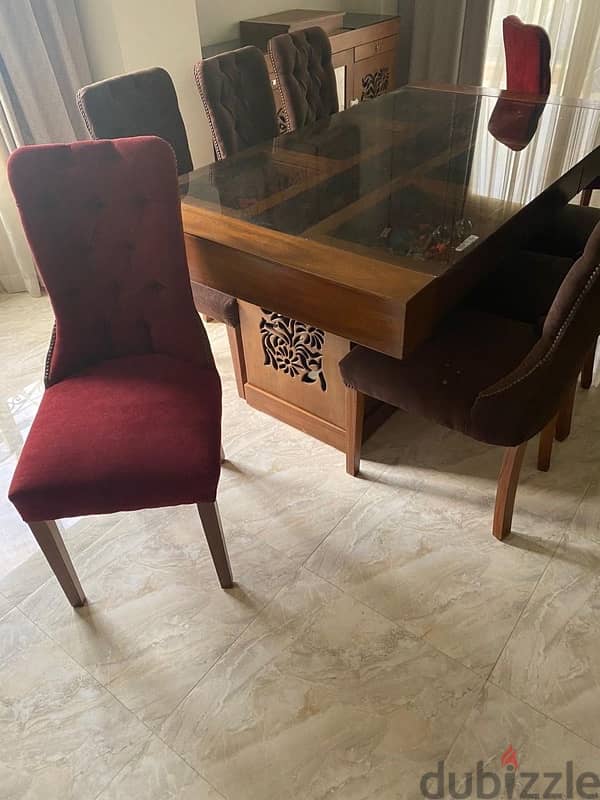 As New Dining Room  غرفة سفرة كاملة حالة ممتازة 3