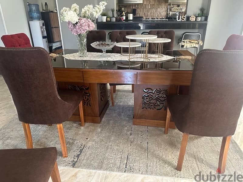 As New Dining Room  غرفة سفرة كاملة حالة ممتازة 11