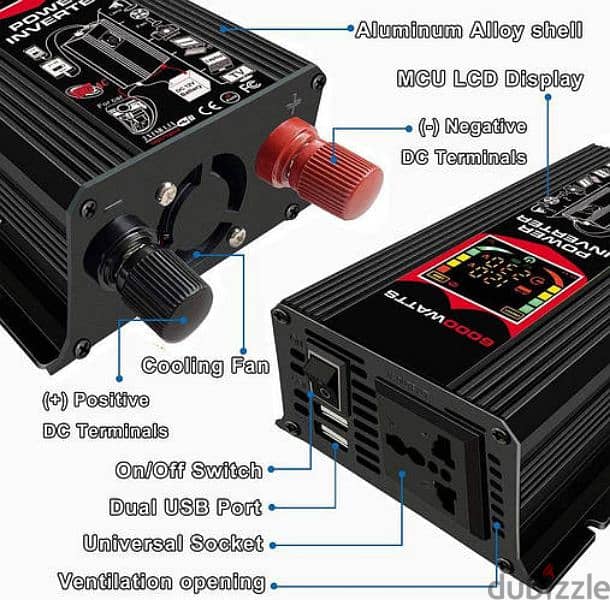 power inverter 6000 watt باور انفرتر ٦٠٠٠ واط 0