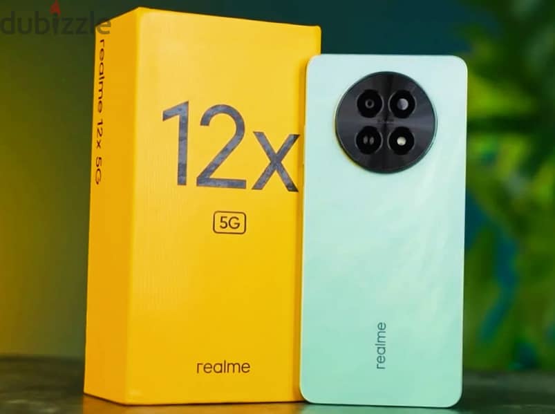 ريلمي Realme 12x 5g كسر زيرو بحالته جديد 0