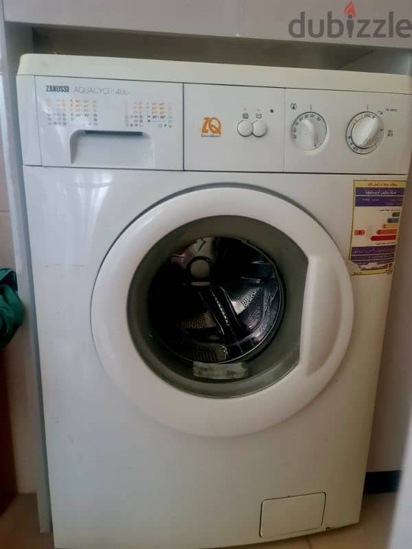 غسالة زانوسي اكواتيك ٥ كيلو 5kg Zanussi full automatic washing machine 0