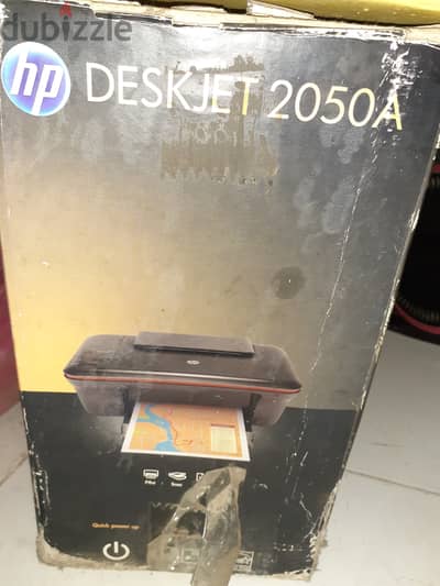 طابعه ومكنه تصوير وسكانر hp DESKJET 2050A