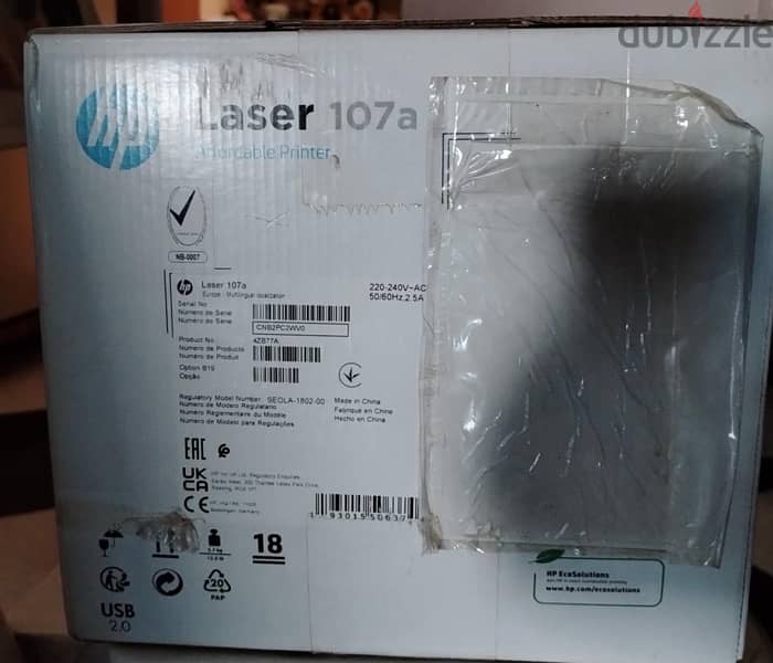 Hp laser printer 107a 3