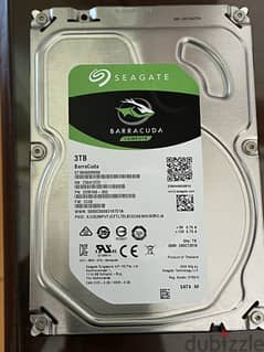 Segate 3TB hard disk almost new 0