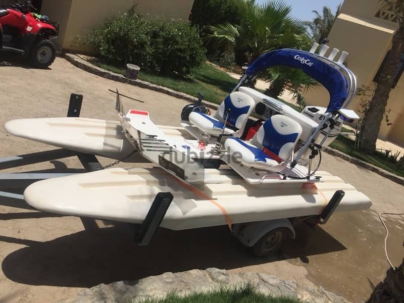 CraigCat power boat E2 Elite 7