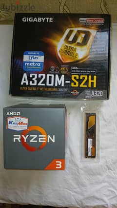 Bundle Ryzen 3 1200 + A320M 0