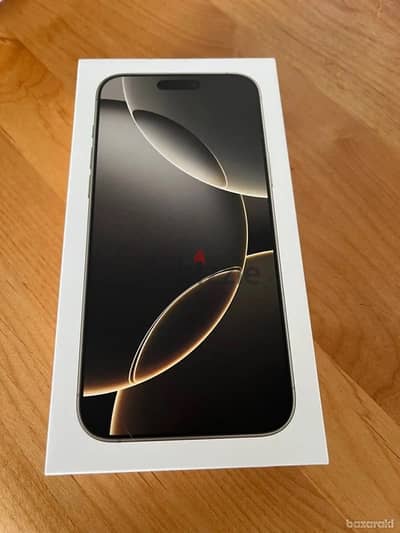 Brand New SEALED iPhone 16 Pro Max 256GB DUAL SIM