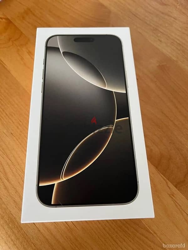 Brand New SEALED iPhone 16 Pro Max 256GB DUAL SIM 0