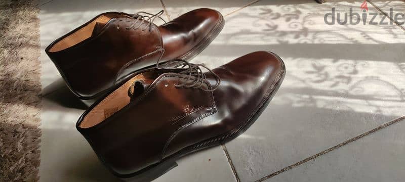 Grenson Leather boot brown. Shoes 2