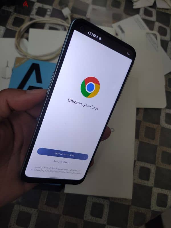 اوبو oppo a76 حالة ممتازة معاة العلبة والشاحن 4