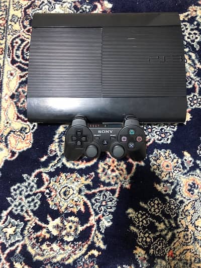 ps3 with 35 game and 1controller