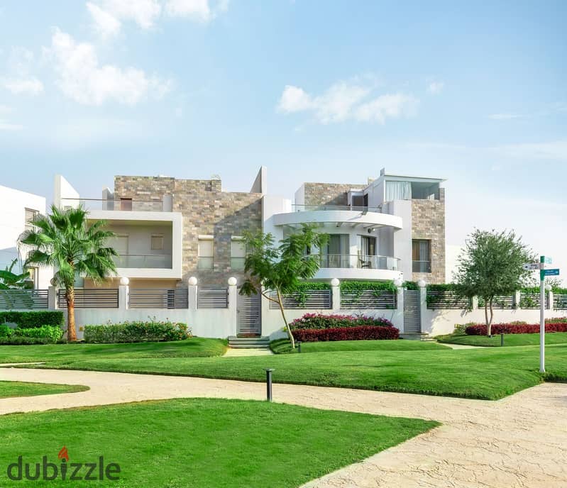 Own a villa with a private swimming pool in installments, Prime Location, in Sheikh Zayed, in CELOPATRA SQUARE 9