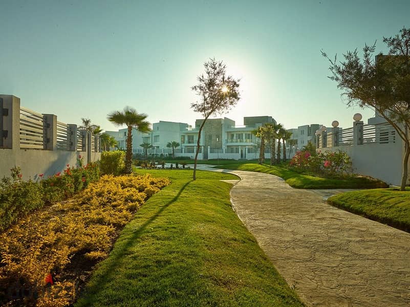 Live in a 3-storey villa in installments, prime location, in Sheikh Zayed, in CELOPATRA SQUARE 14