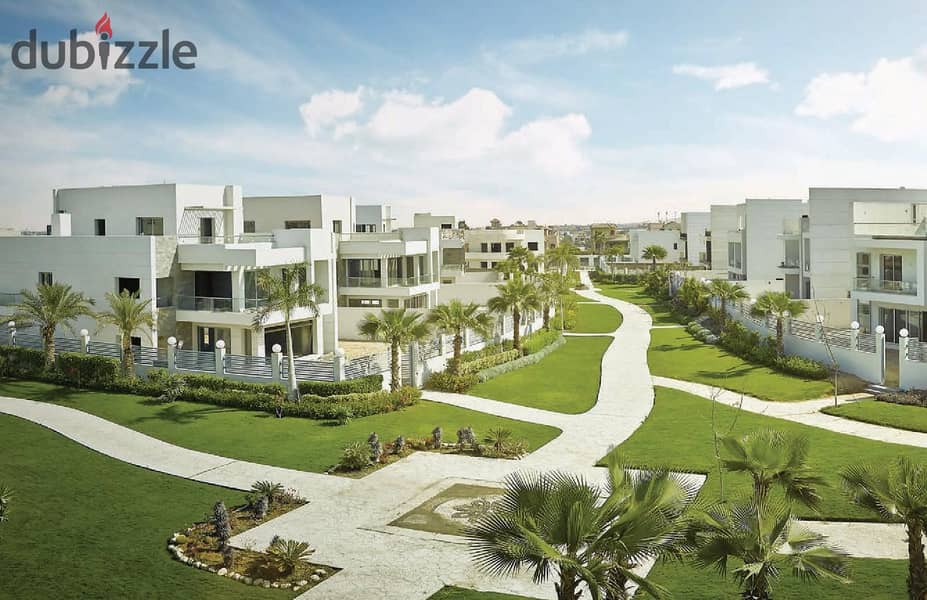 Own a villa with a landscape view in installments, prime location in Sheikh Zayed in CELOPATRA SQUARE 2