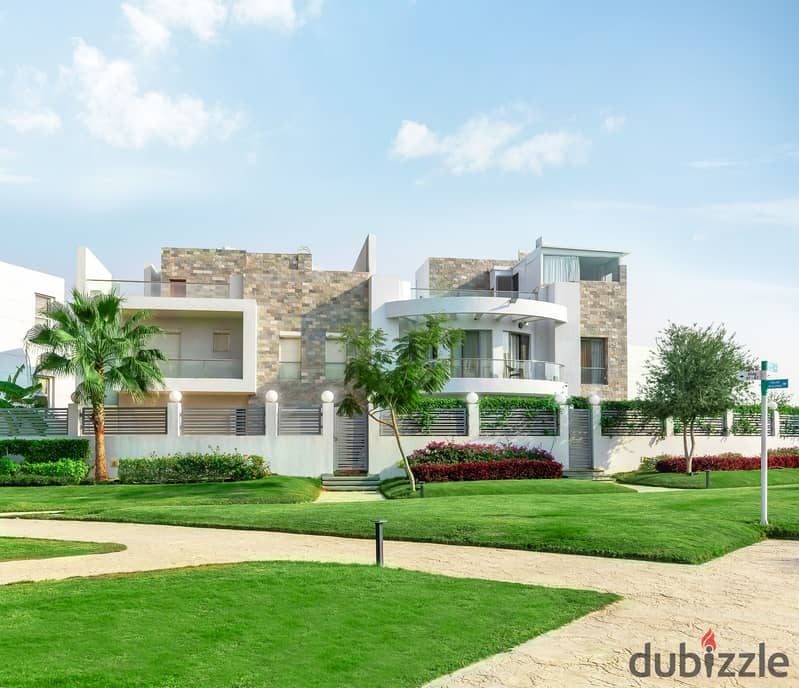 Own a villa with a landscape view in installments, prime location in Sheikh Zayed in CELOPATRA SQUARE 9