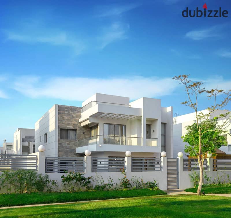 Own a villa with a landscape view in installments, prime location in Sheikh Zayed in CELOPATRA SQUARE 11