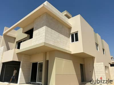 Villa for immediate delivery in Hyde Park Sheikh Zayed Tawny in installments