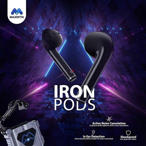 و إسأل علي سعرها مش زيي السعر بالشحن Iron pods Gaming  Majentic 1