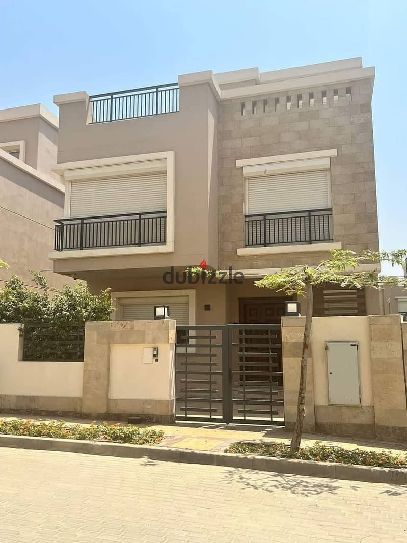 For sale the last Quatro villa with a very special division, at the lowest price in TAJ_CITY compound, in installments 5