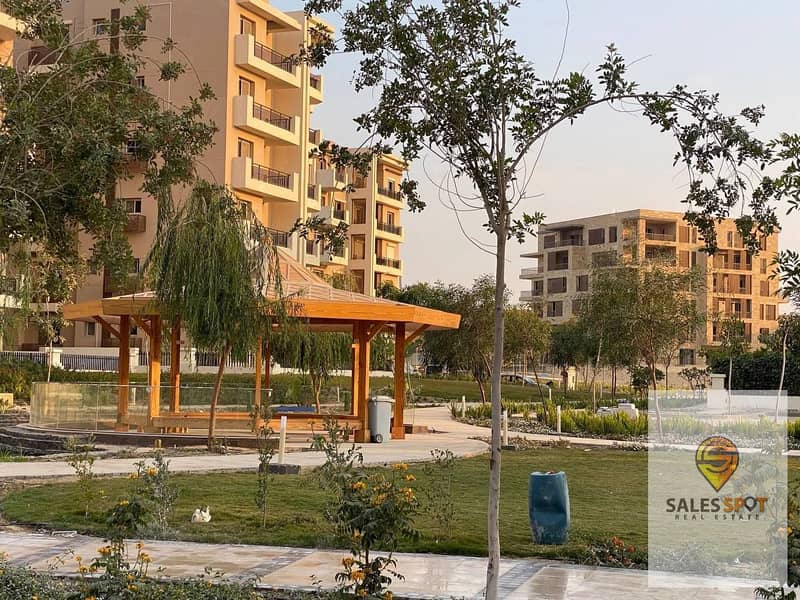 Apartment for sale in New Cairo   directly in front of the airport - with a private garden  8