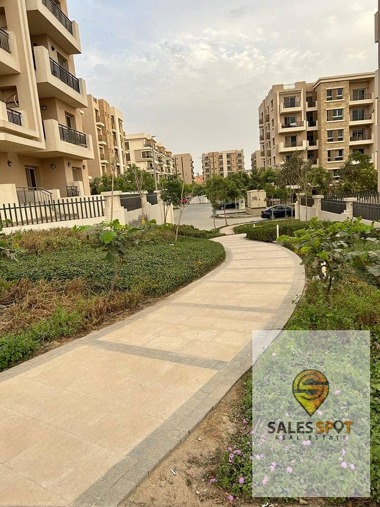 Apartment for sale in Taj City in the latest stages of the compound   with open view on landscape  10