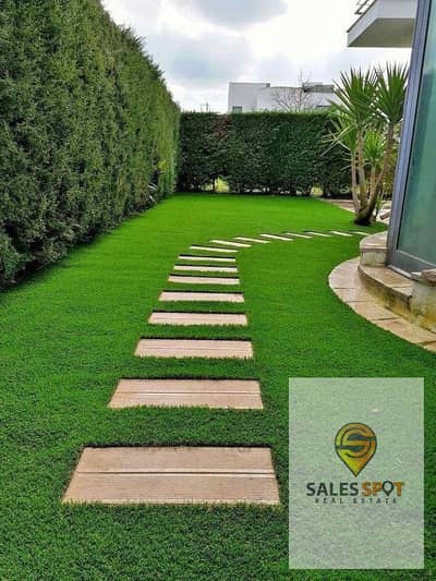 Apartment for sale in Tag City   with private garden  Residential Compound - complete facilities and services