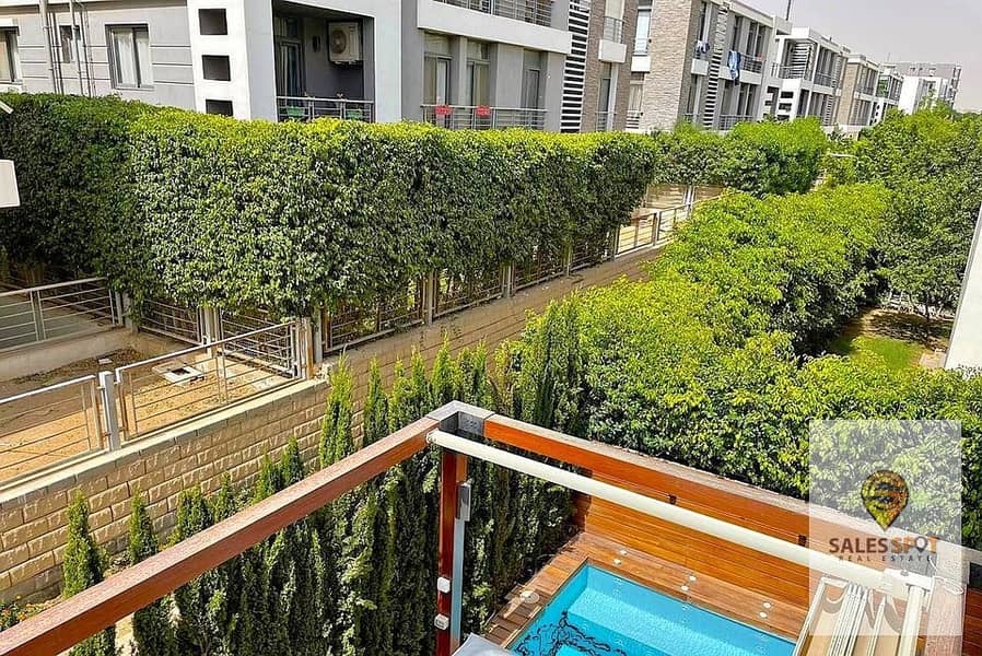 Apartment for sale in Tag City   with private garden  Residential Compound - complete facilities and services 4