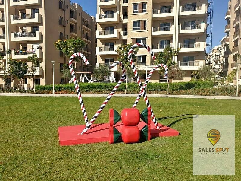 Apartment for sale in Tag City   with private garden  Residential Compound - complete facilities and services 9