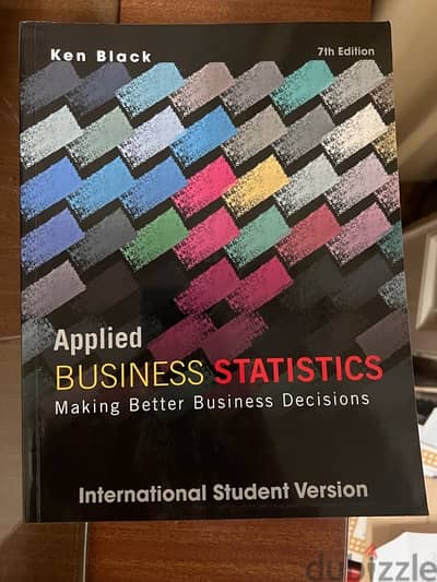 كتاب جديد ل كلية تجاره business statistics