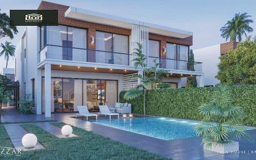 3 Bedrooms Town House Middle in Azzar island  Delivery date 2026with installments 1