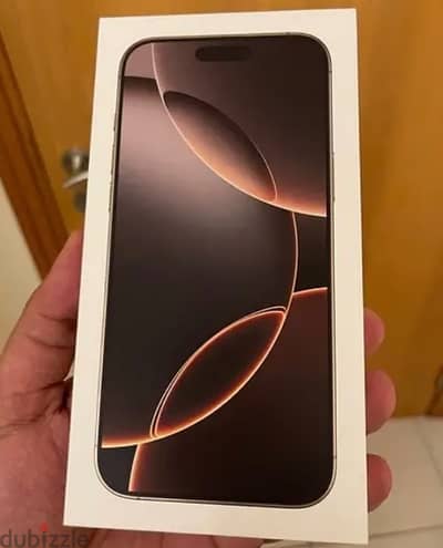 iPhone 16 pro max 256gb desert titanium