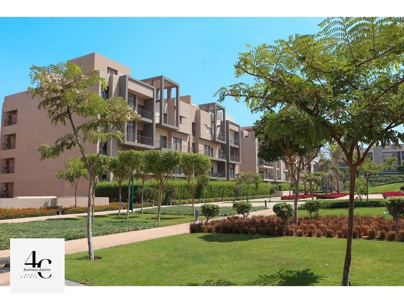 Apartment 168m 3 bedrooms for sale under market price fully finished with acs with installments with Landscape in Al Marasem Fifth Square new cairo 5